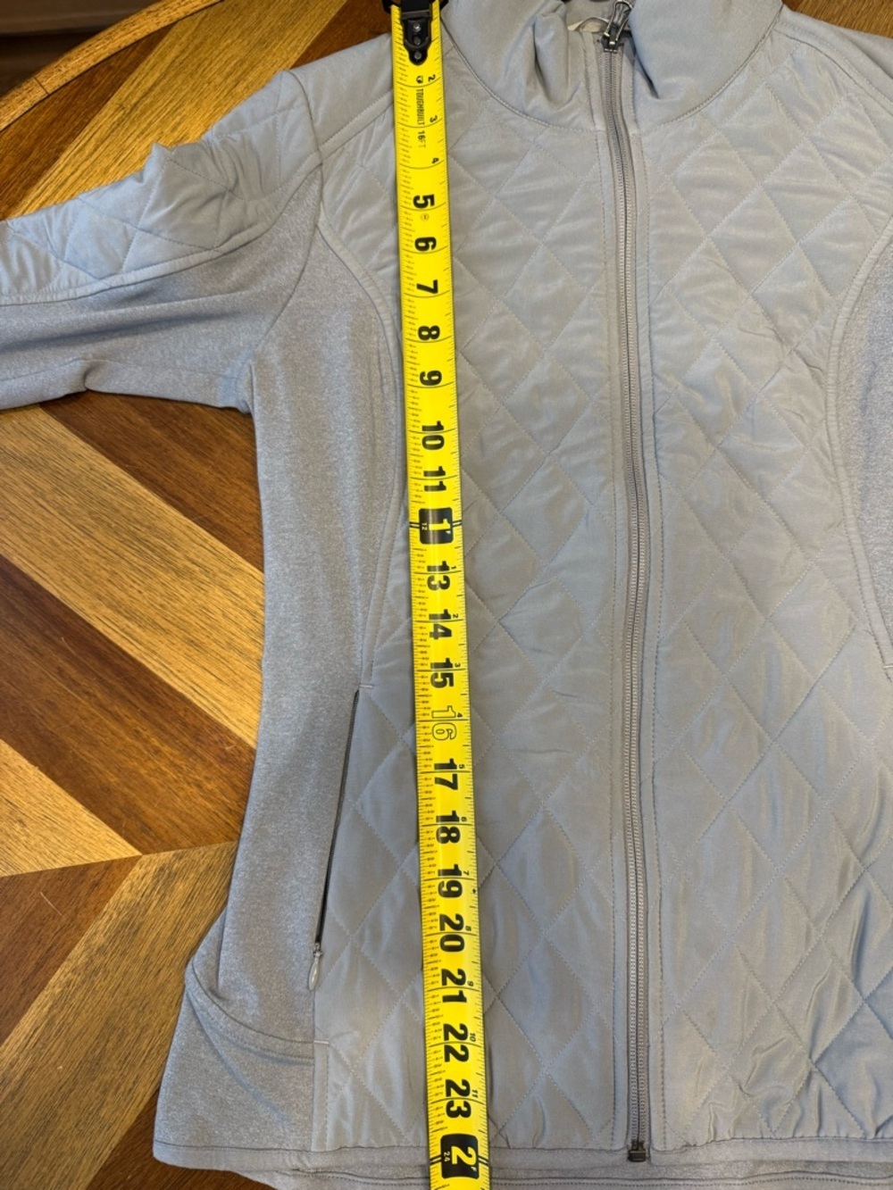 Athleta Grey Quilted Full-Zip Active Quilted Jacket - Picture 8 of 8